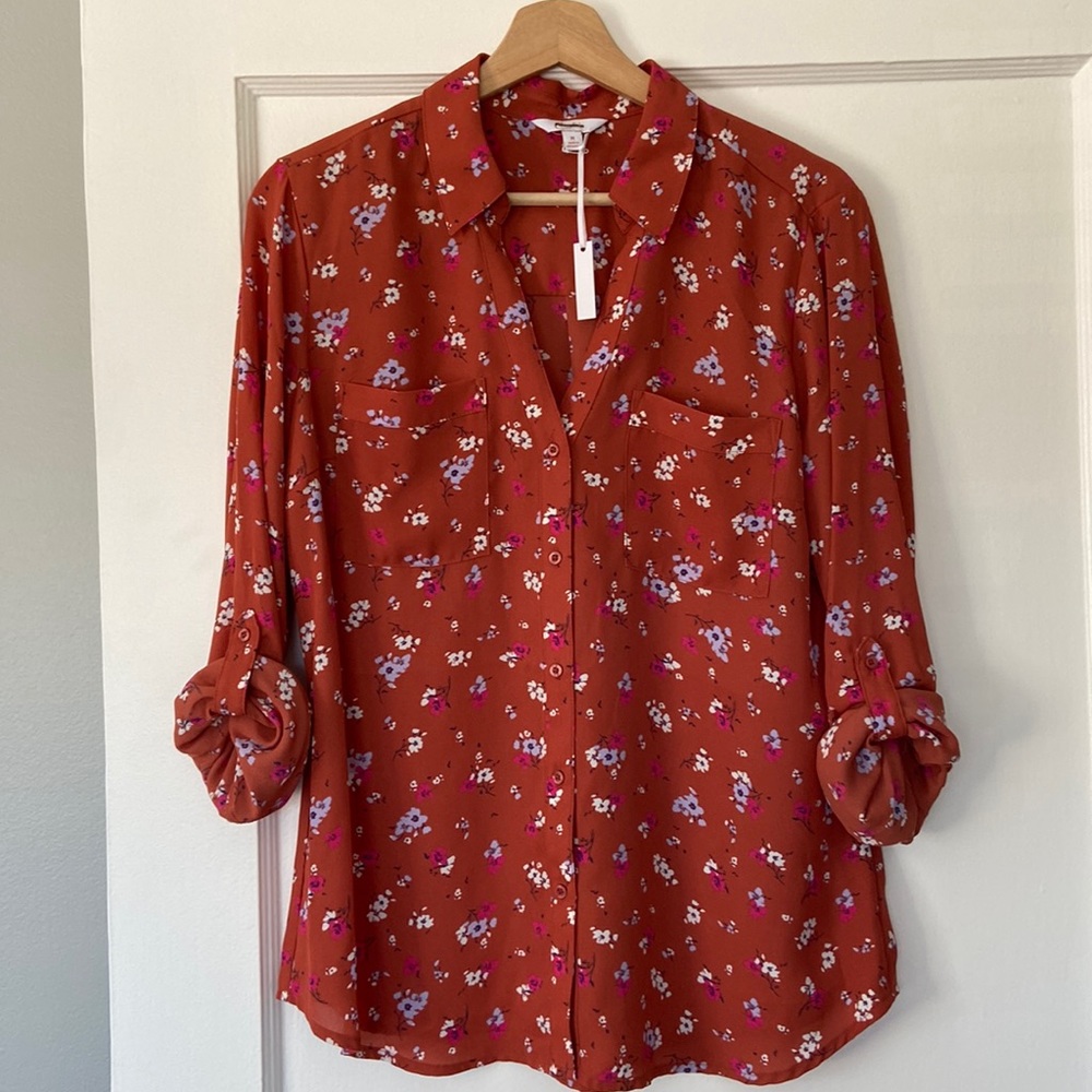 Candies Floral Blouse